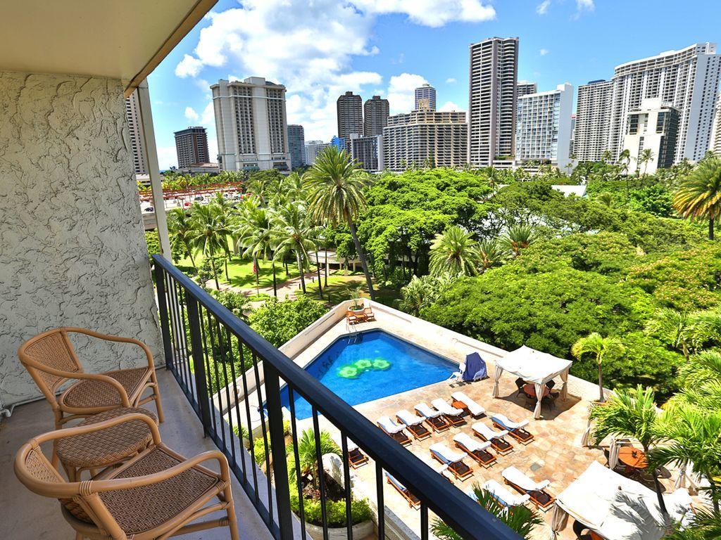 Ocean And City View Vacation Rental Suite At Luana Waikiki Honolulu Exterior photo